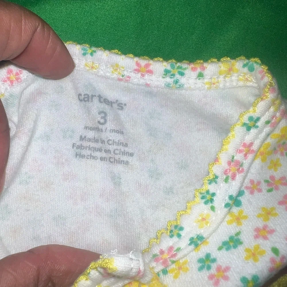 Carters Floral Kids One Piece size 3 Months
